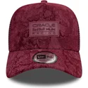 gorra-trucker-granate-a-frame-cord-de-red-bull-racing-formula-1-de-new-era