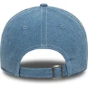petten-gebogen-blauw-verstelbaar-9twenty-denim-van-new-york-yankees-mlb-van-new-era