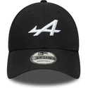 gorra-curva-negra-snapback-9forty-essential-de-alpine-f1-team-formula-1-de-new-era