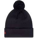 new-era-essential-red-bull-racing-formula-1-navy-blue-beanie-with-pompom