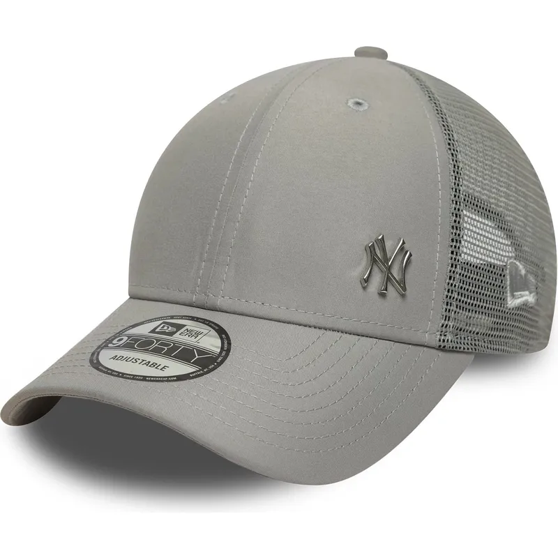 petten-gebogen-grijs-verstelbaar-9forty-flawless-van-new-york-yankees-mlb-van-new-era