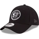 petten-gebogen-zwart-verstelbare-band-voor-kinderen-9forty-the-league-van-brooklyn-nets-nba-van-new-era