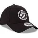 petten-gebogen-zwart-verstelbare-band-voor-kinderen-9forty-the-league-van-brooklyn-nets-nba-van-new-era