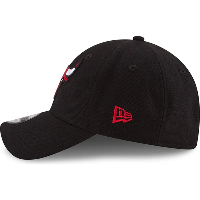 petten-gebogen-zwart-verstelbaar-voor-kinderen-9forty-the-league-van-chicago-bulls-nba-van-new-era