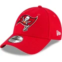 cappellino-curvo-rosso-regolabile-per-bambino-9forty-the-league-dei-tampa-bay-buccaneers-nfl-di-new-era
