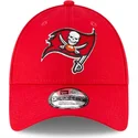 petten-gebogen-rood-verstelbare-band-voor-kinderen-9forty-the-league-van-tampa-bay-buccaneers-nfl-van-new-era