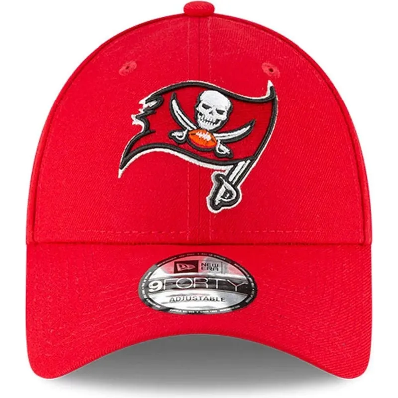 cap-gebogen-red-adjustable-strap-voor-kinderen-9forty-the-league-van-tampa-bay-buccaneers-nfl-van-new-era