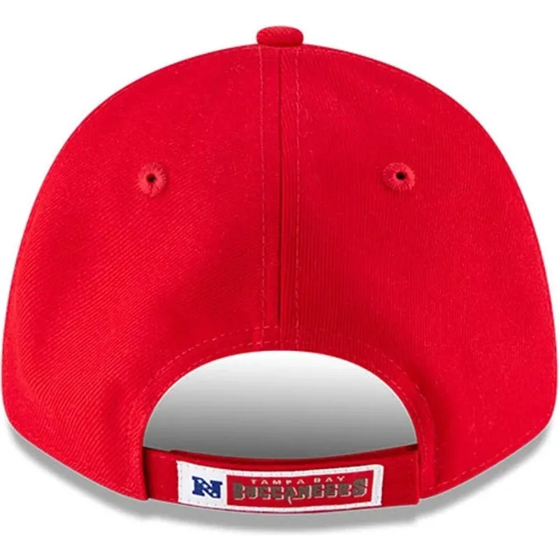 petten-gebogen-rood-verstelbare-band-voor-kinderen-9forty-the-league-van-tampa-bay-buccaneers-nfl-van-new-era