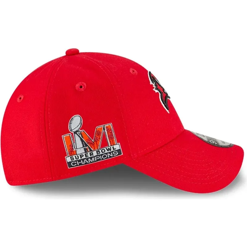 petten-gebogen-rood-verstelbaar-voor-kinderen-9forty-the-league-van-tampa-bay-buccaneers-nfl-van-new-era