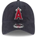cappellino-curvo-blu-marino-regolabile-9twenty-core-classic-dei-los-angeles-angels-mlb-di-new-era