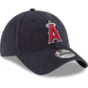 petten-gebogen-marineblauw-verstelbare-band-9twenty-core-classic-van-los-angeles-angels-mlb-van-new-era