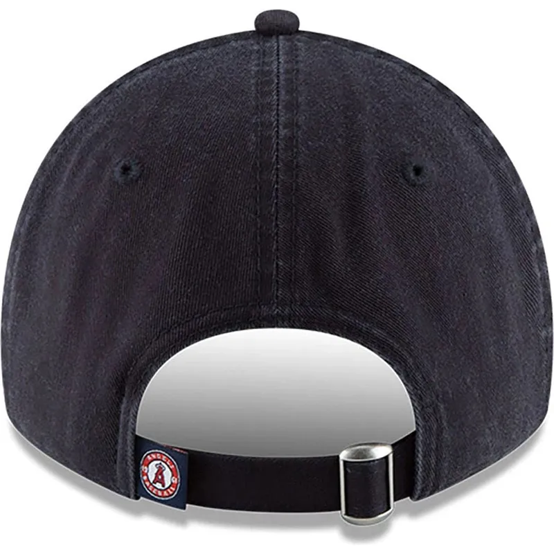 petten-gebogen-marineblauw-verstelbare-band-9twenty-core-classic-van-los-angeles-angels-mlb-van-new-era