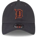 petten-gebogen-grijs-verstelbaar-9twenty-core-classic-van-detroit-tigers-mlb-van-new-era