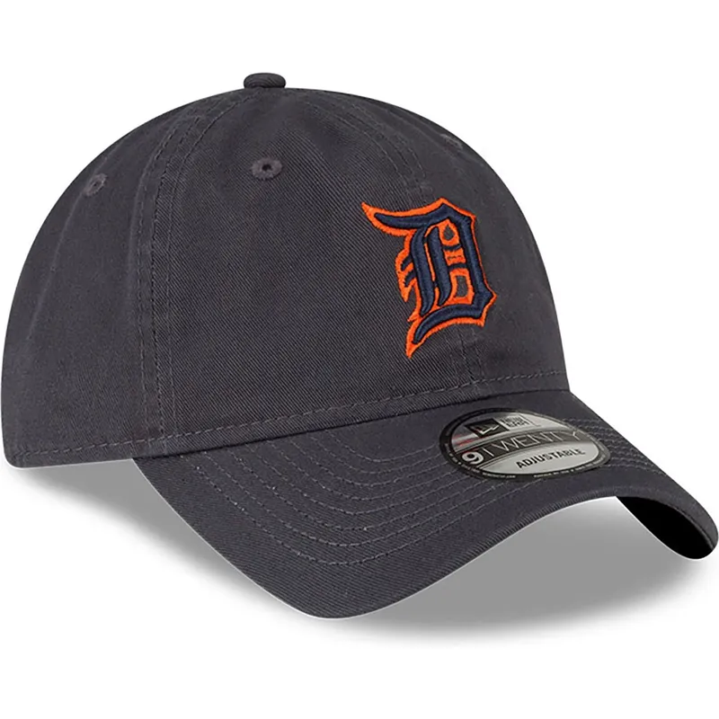 petten-gebogen-grijs-verstelbaar-9twenty-core-classic-van-detroit-tigers-mlb-van-new-era
