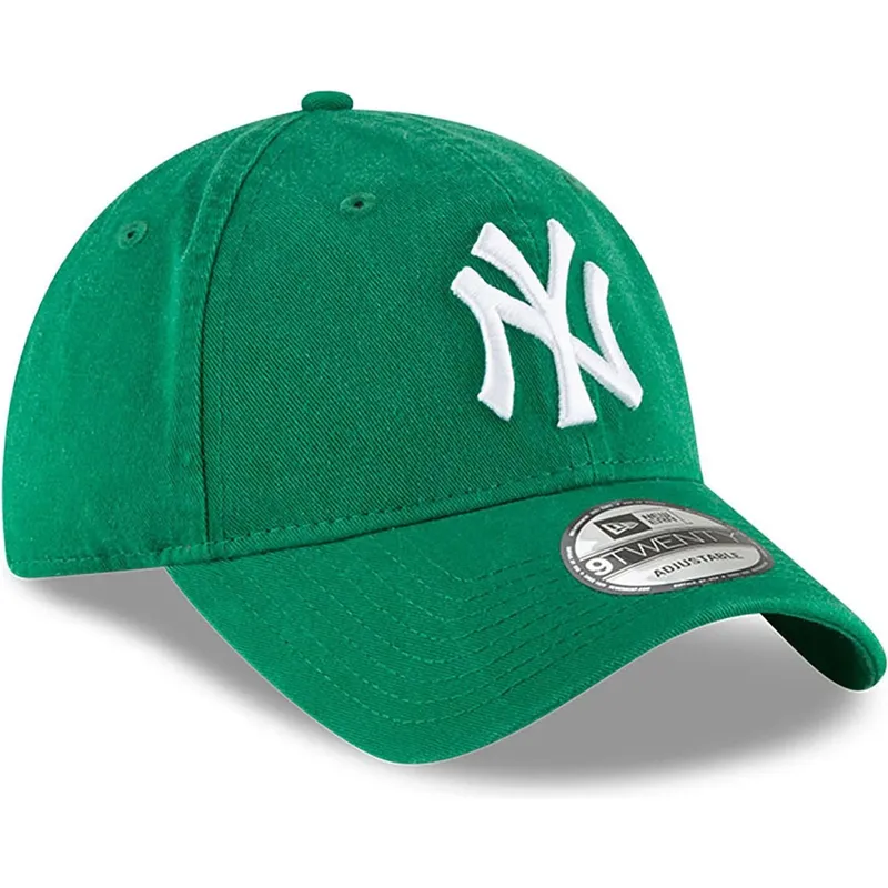 petten-gebogen-groen-verstelbaar-9twenty-core-classic-van-new-york-yankees-mlb-van-new-era petten-gebogen-groen-verstelbaar-9twenty-core-classic-van-new-york-yankees-mlb-van-new-era