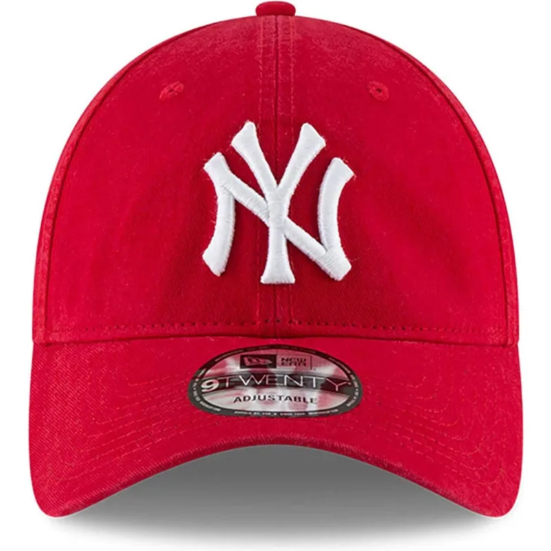 petten-gebogen-rood-verstelbaar-9twenty-core-classic-van-new-york-yankees-mlb-van-new-era petten-gebogen-rood-verstelbaar-9twenty-core-classic-van-new-york-yankees-mlb-van-new-era