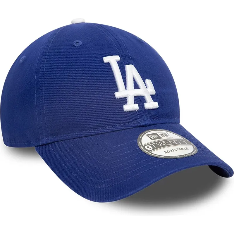 justerbar-bla-buet-kasket-9twenty-core-classic-fra-los-angeles-dodgers-mlb-fra-new-era