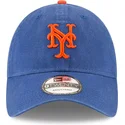 cappellino-curvo-blu-regolabile-9twenty-core-classic-dei-new-york-mets-mlb-di-new-era