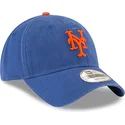 cappellino-curvo-blu-regolabile-9twenty-core-classic-dei-new-york-mets-mlb-di-new-era