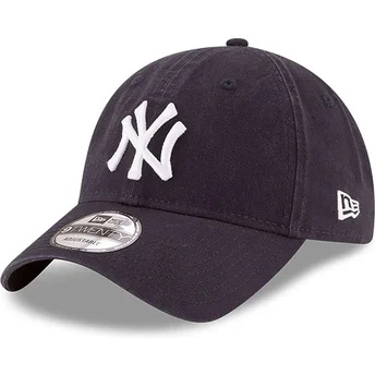 Regulowana granatowa czapka z zakrzywionym daszkiem 9TWENTY Core Classic New York Yankees MLB marki New Era