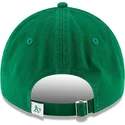 gorra-curva-verde-ajustable-9twenty-core-classic-de-oakland-athletics-mlb-de-new-era