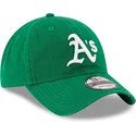 gorra-curva-verde-ajustable-9twenty-core-classic-de-oakland-athletics-mlb-de-new-era