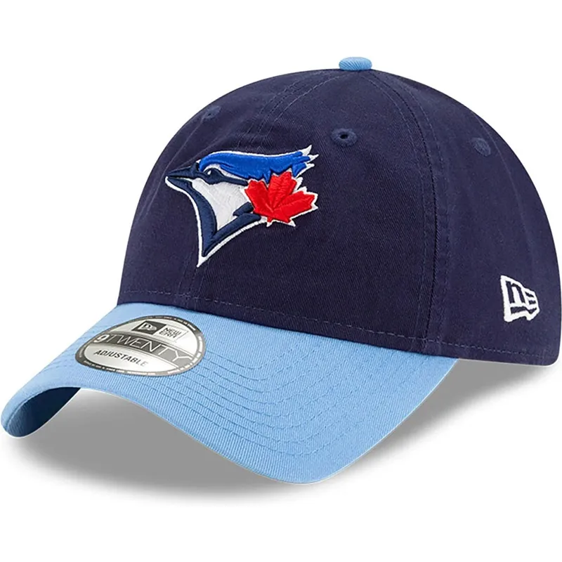 marinbla-bojd-keps-justerbar-9twenty-core-classic-fran-toronto-blue-jays-mlb-av-new-era