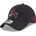petten-gebogen-marineblauw-verstelbare-band-9twenty-core-classic-van-st-louis-cardinals-mlb-van-new-era