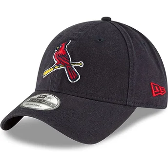 Petten gebogen marineblauw verstelbare band 9TWENTY Core Classic van St. Louis Cardinals MLB van New Era