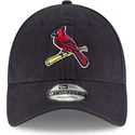 justerbar-marinebla-buet-kasket-9twenty-core-classic-fra-st-louis-cardinals-mlb-fra-new-era