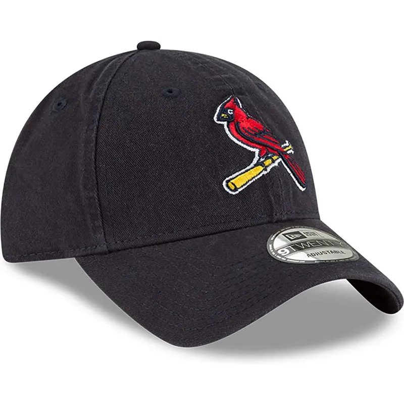 justerbar-marinebla-buet-kasket-9twenty-core-classic-fra-st-louis-cardinals-mlb-fra-new-era