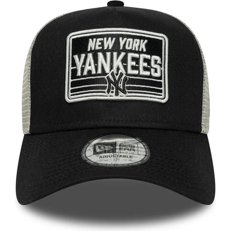 petten-gebogen-zwart-snapback-a-frame-patch-van-new-york-yankees-mlb-van-new-era petten-gebogen-zwart-snapback-a-frame-patch-van-new-york-yankees-mlb-van-new-era