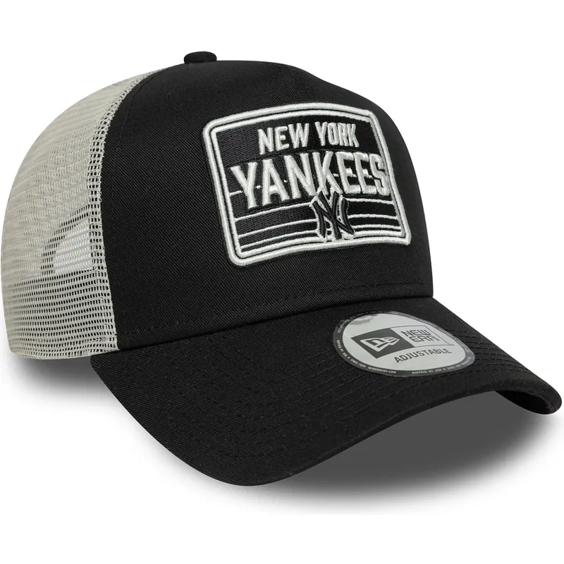petten-gebogen-zwart-snapback-a-frame-patch-van-new-york-yankees-mlb-van-new-era petten-gebogen-zwart-snapback-a-frame-patch-van-new-york-yankees-mlb-van-new-era