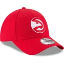 cappellino-curvo-rosso-regolabile-9forty-the-league-degli-atlanta-hawks-nba-di-new-era