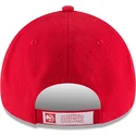 cappellino-curvo-rosso-regolabile-9forty-the-league-degli-atlanta-hawks-nba-di-new-era