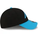 cappellino-curvo-nero-e-blu-regolabile-9forty-the-league-di-carolina-panthers-nfl-di-new-era