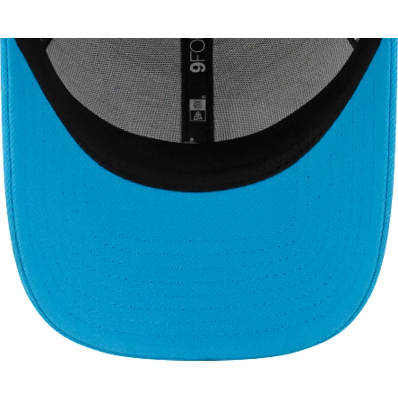 justerbar-9forty-the-league-sort-og-bla-buet-kasket-fra-carolina-panthers-nfl-af-new-era