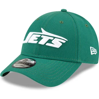 Petten gebogen groen verstelbare band 9FORTY The League van New York Jets NFL van New Era