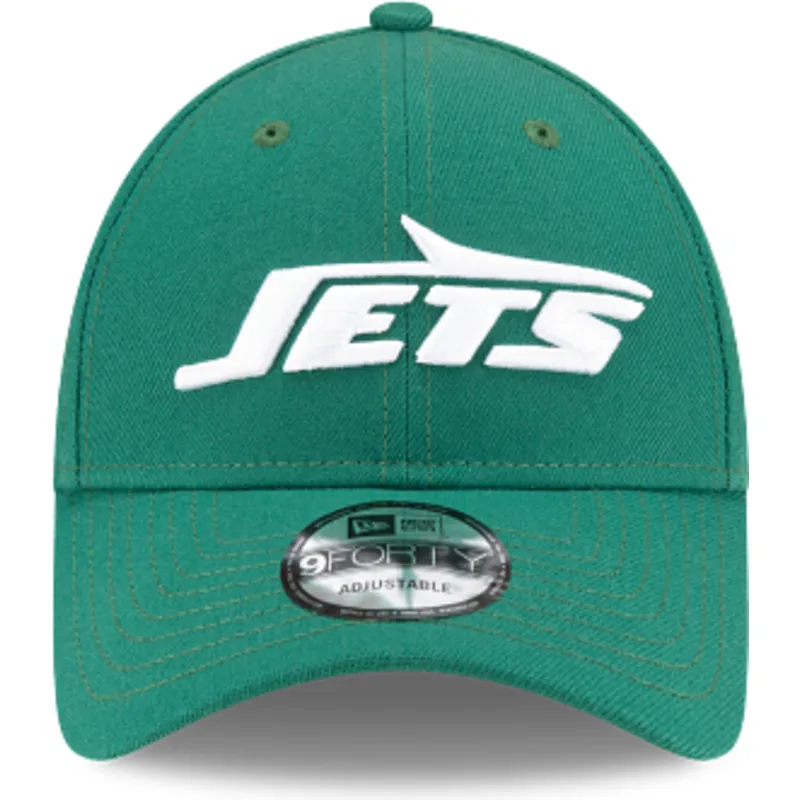 cappellino-con-visiera-curva-verde-regolabile-9forty-the-league-dei-new-york-jets-nfl-di-new-era