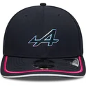 gorra-curva-azul-marino-snapback-9seventy-stretch-snap-de-alpine-f1-team-formula-1-de-new-era