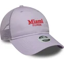 justerbar-lilla-trucker-kasket-til-kvinder-9twenty-city-of-miami-cities-and-beaches-fra-new-era