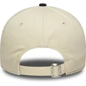 cappellino-curvo-beige-e-blu-navy-regolabile-da-donna-9twenty-di-new-era