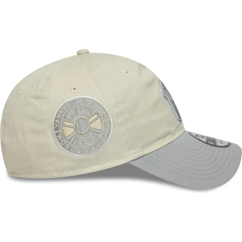 petten-gebogen-beige-verstelbare-band-9twenty-world-series-cooperstown-van-new-york-yankees-mlb-van-new-era petten-gebogen-beige-verstelbare-band-9twenty-world-series-cooperstown-van-new-york-yankees-mlb-van-new-era