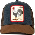petten-gebogen-bruin-snapback-denim-big-strut-the-farm-van-goorin-bros