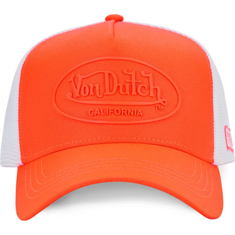 czapka-trucker-pomaranczowo-biala-fluo04-von-dutch