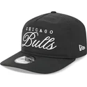 petten-gebogen-zwart-verstelbaar-19twenty-draft-2025-van-chicago-bulls-nba-van-new-era
