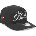 petten-gebogen-zwart-verstelbaar-19twenty-draft-2025-van-chicago-bulls-nba-van-new-era