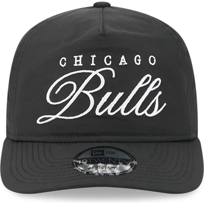 petten-gebogen-zwart-verstelbaar-19twenty-draft-2025-van-chicago-bulls-nba-van-new-era