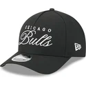 petten-gebogen-zwart-snapback-9forty-m-crown-draft-2025-van-chicago-bulls-nba-van-new-era