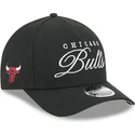 cappellino-nero-snapback-9forty-m-crown-draft-2025-dei-chicago-bulls-nba-di-new-era